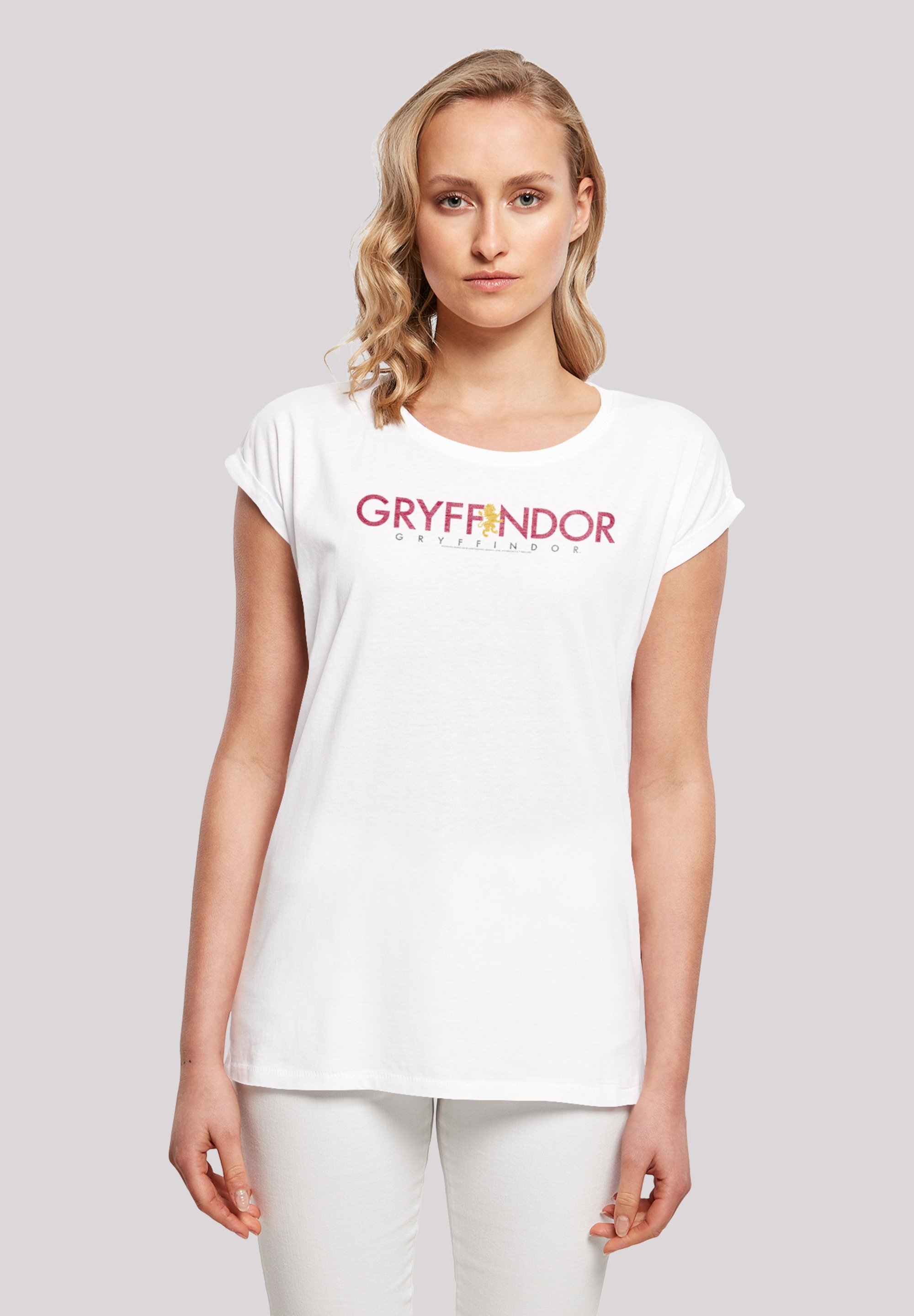 F4NT4STIC T-Shirt "Harry Potter Gryffindor Text", Print günstig online kaufen