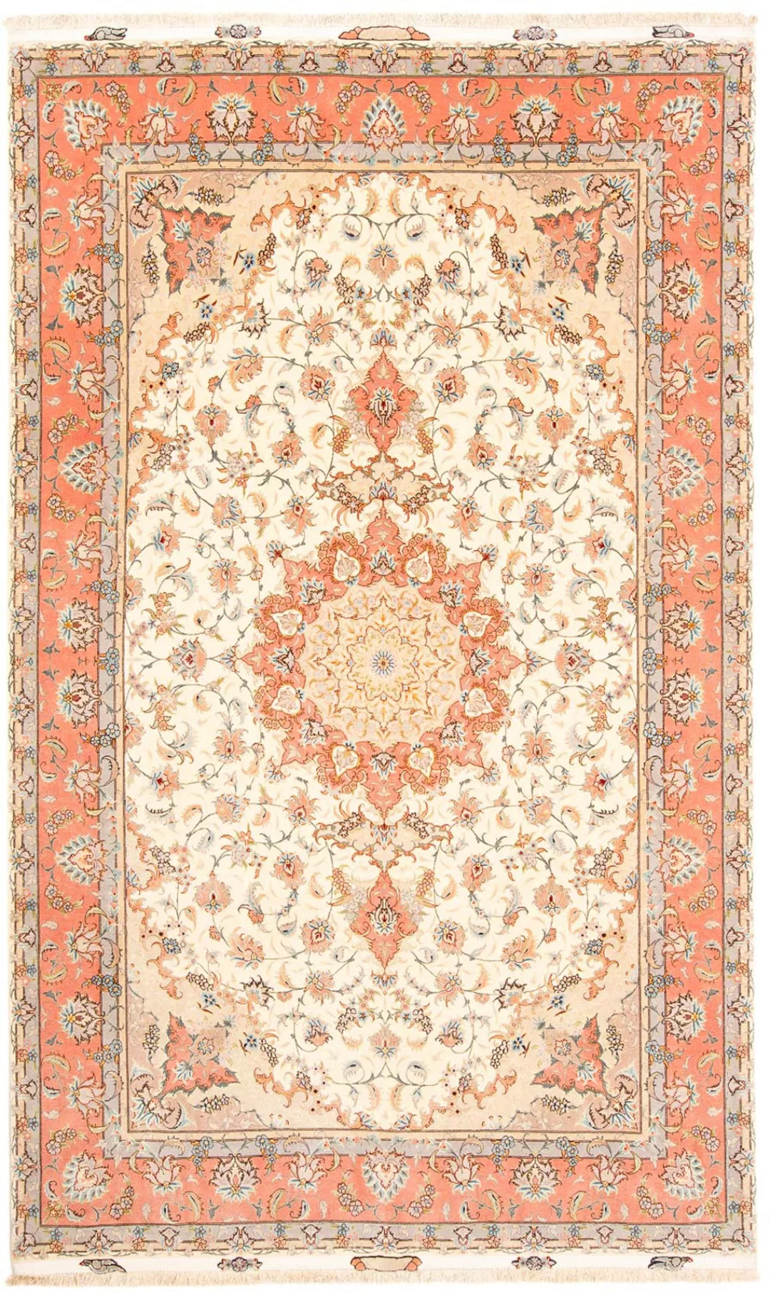 morgenland Orientteppich »Perser - Täbriz - Royal - 310 x 195 cm - beige«, günstig online kaufen