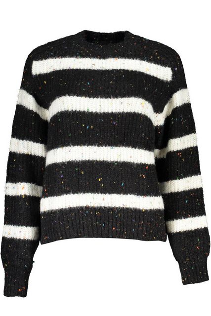 Desigual Strickpullover Eleganter Damenpullover in Schwarz – Mit Rollkragen günstig online kaufen