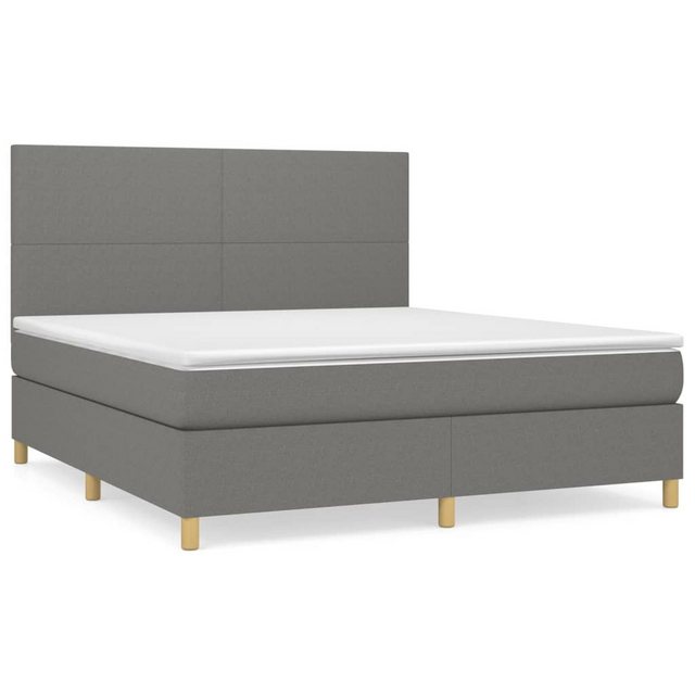 vidaXL Boxspringbett Bett Boxspringbett mit Matratze Stoff (180 x 200 cm, D günstig online kaufen