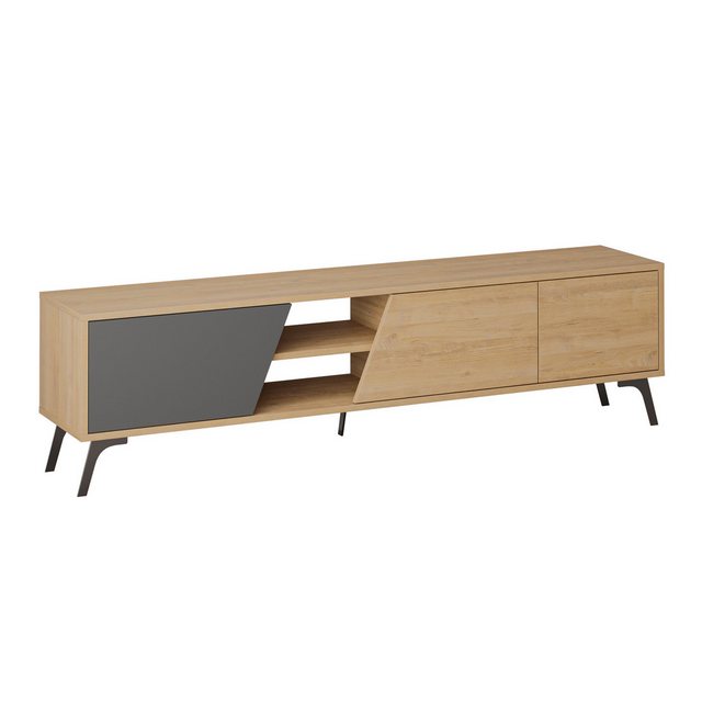 Decortie TV-Schrank FIONA verschiedene Farboptionen, 180 × 36 ×48 ccm günstig online kaufen