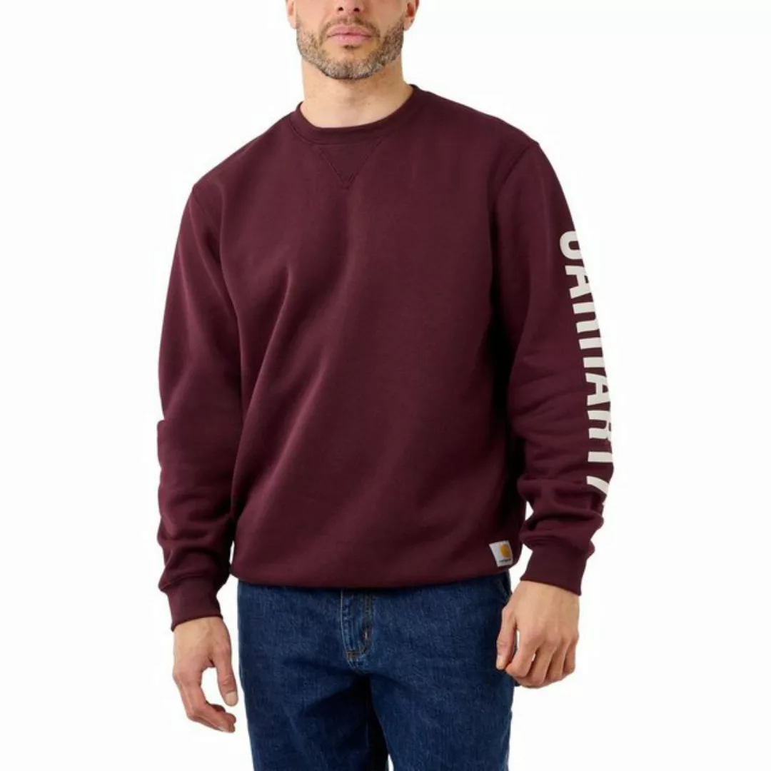 Carhartt Sweatshirt Carhartt Herren Sweatshirt Crewneck Graphic Logo günstig online kaufen