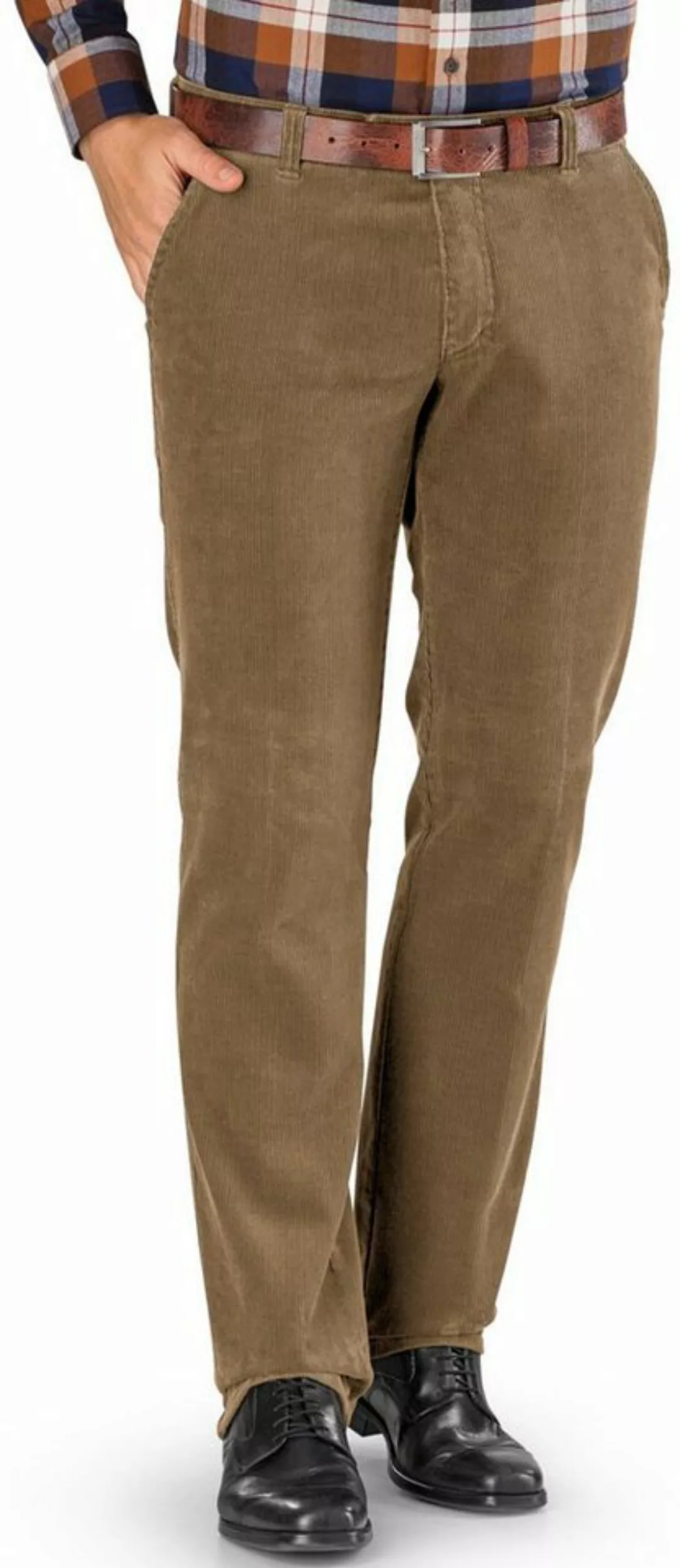 Club of Comfort Cordhose CLUB OF COMFORT Stretch-Feincord Hose beige Garvey günstig online kaufen