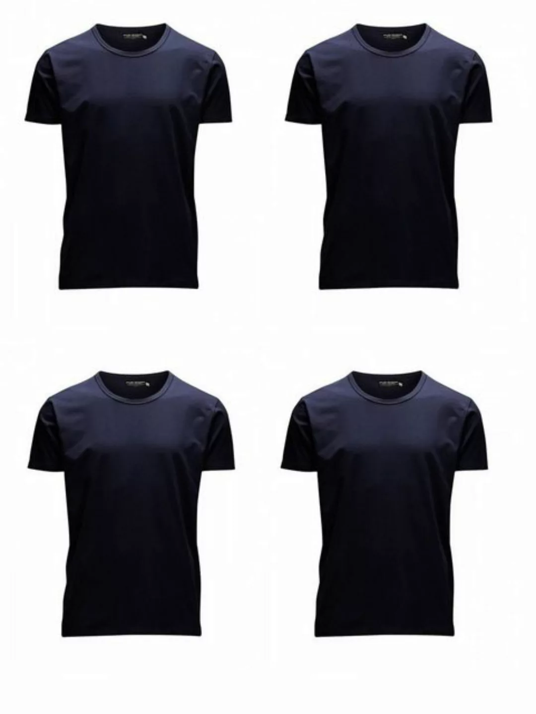 Jack & Jones Herren T-Shirt O-Neck & V-Neck Slim Fit 4er Pack günstig online kaufen