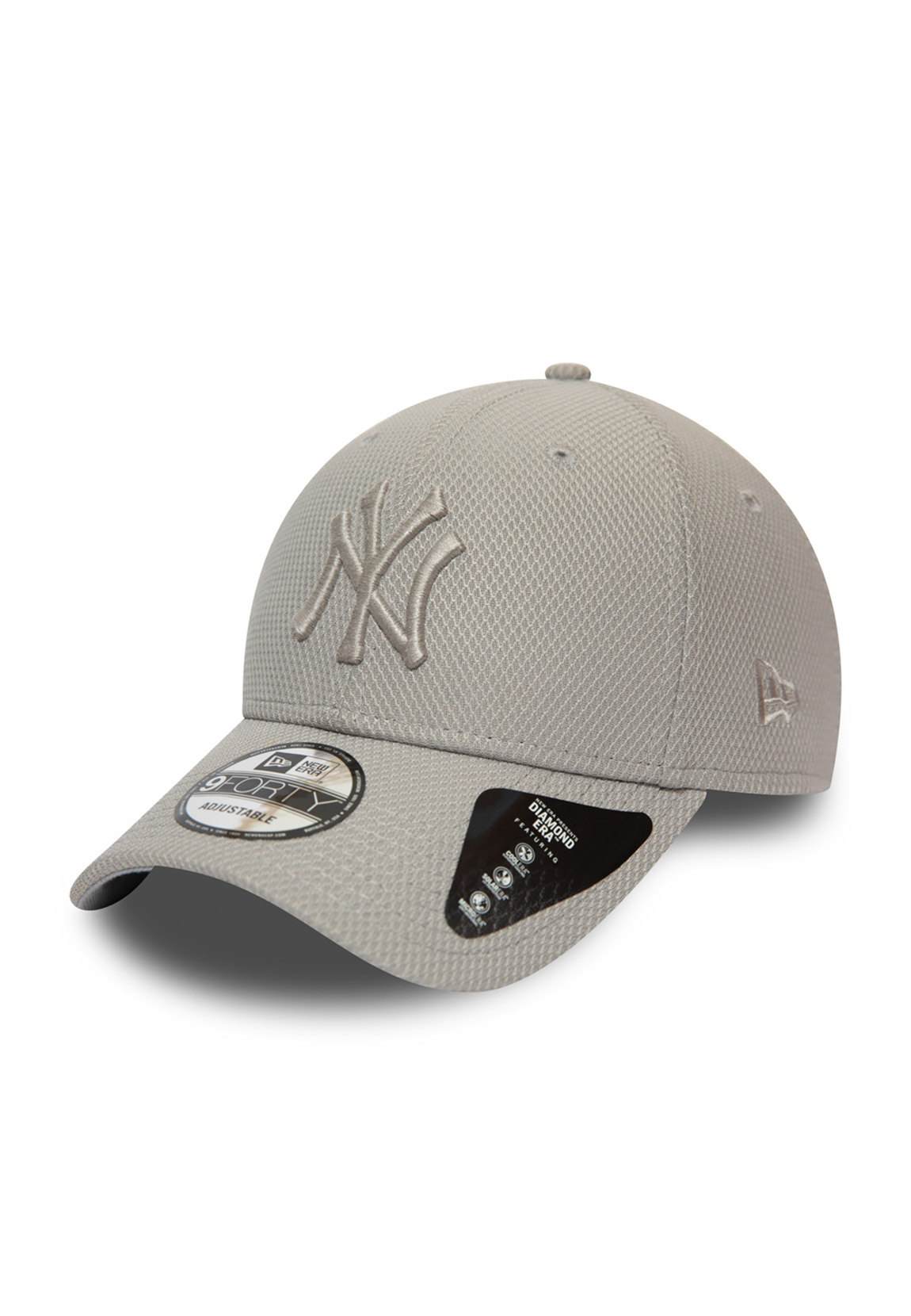 New Era Diamond Era 9Forty Adjustable Cap NY YANKEES Grau günstig online kaufen