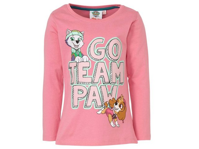 PAW PATROL Langarmshirt GO TEAM PAW günstig online kaufen