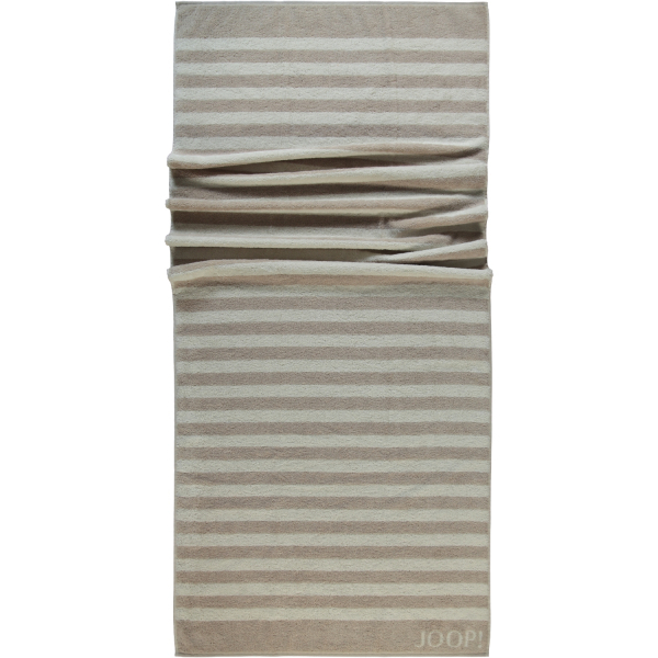 JOOP! Classic - Stripes 1610 - Farbe: Sand - 30 - Saunatuch 80x200 cm günstig online kaufen