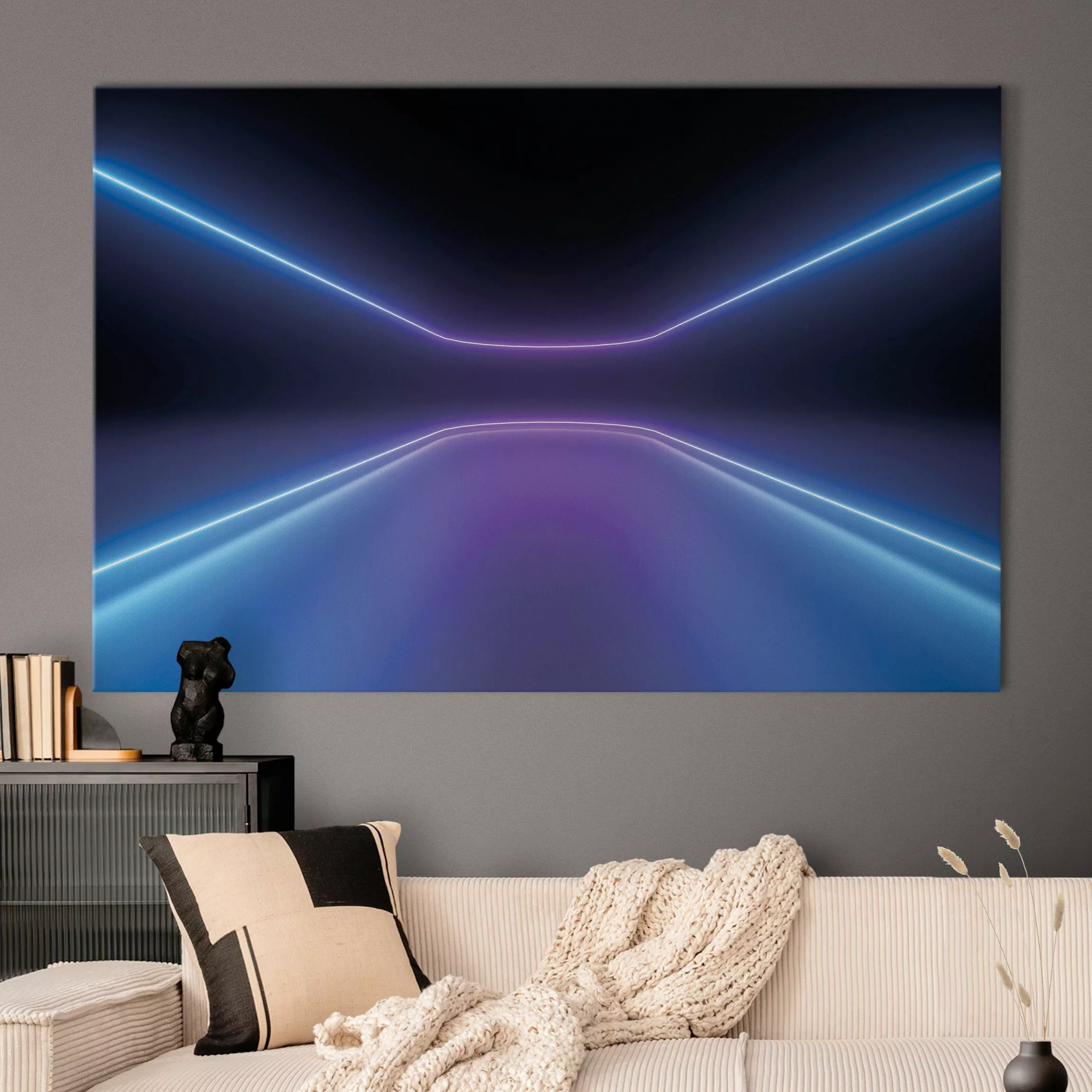 Akustikbild Neonlichter günstig online kaufen