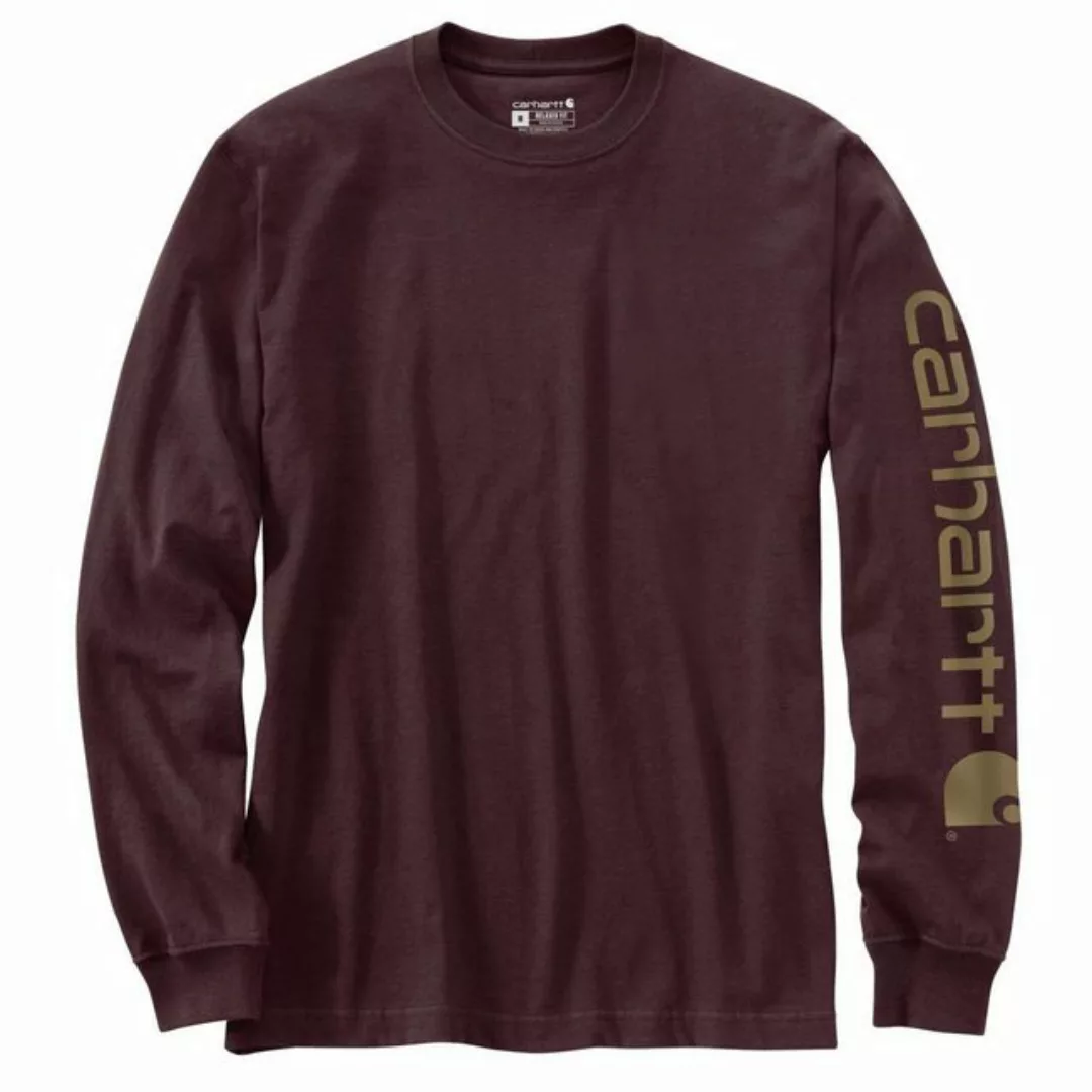 Carhartt Longsleeve Carhartt SLEEVE LOGO T-SHIRT L/S EK231 (1-tlg) günstig online kaufen