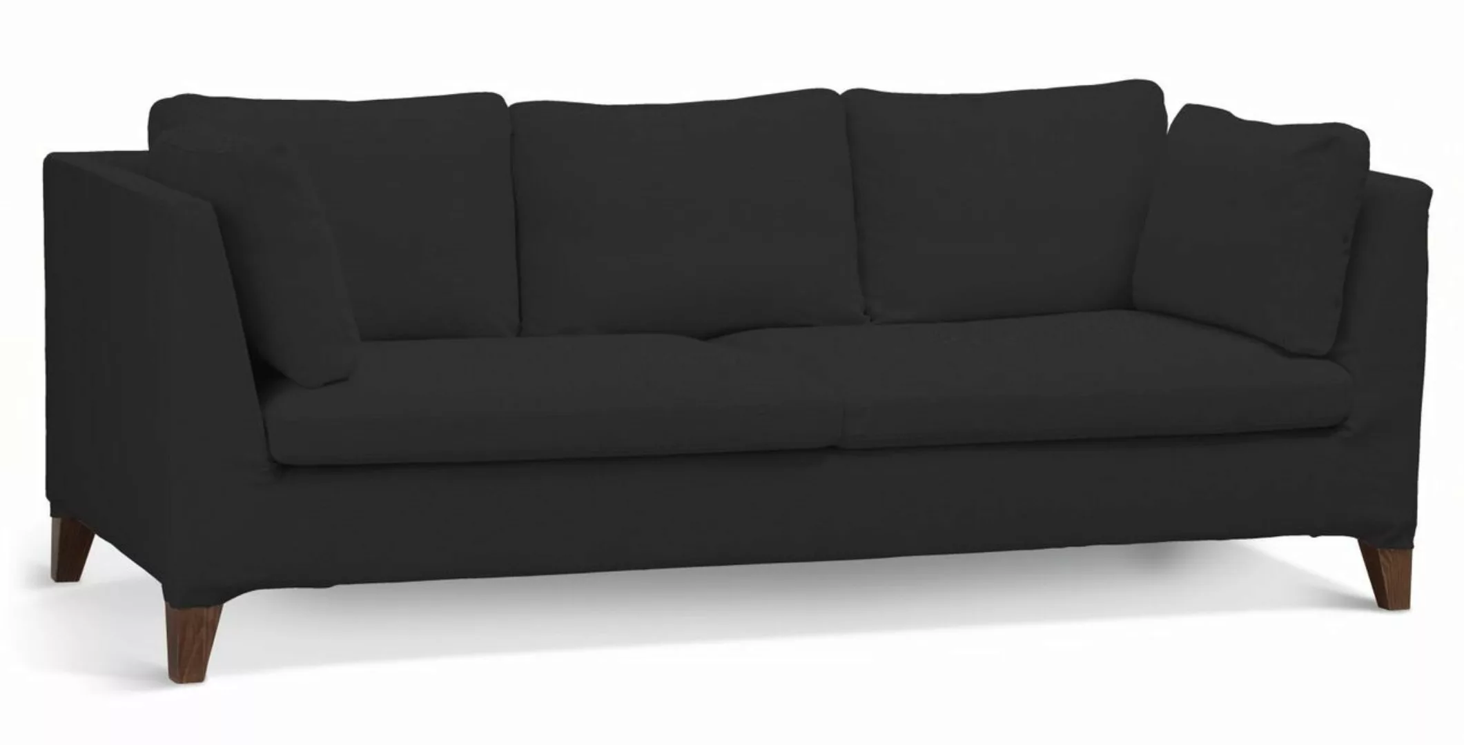 Bezug für Stockholm 3-Sitzer Sofa, anthrazit, Stockholm 3-Sitzer, Cotton Pa günstig online kaufen