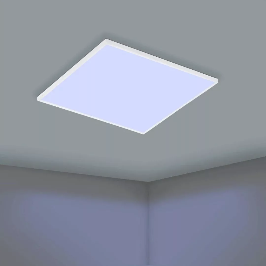 LED Deckenleuchte RGBW Trupiana in Weiß 20,5W 2900lm günstig online kaufen