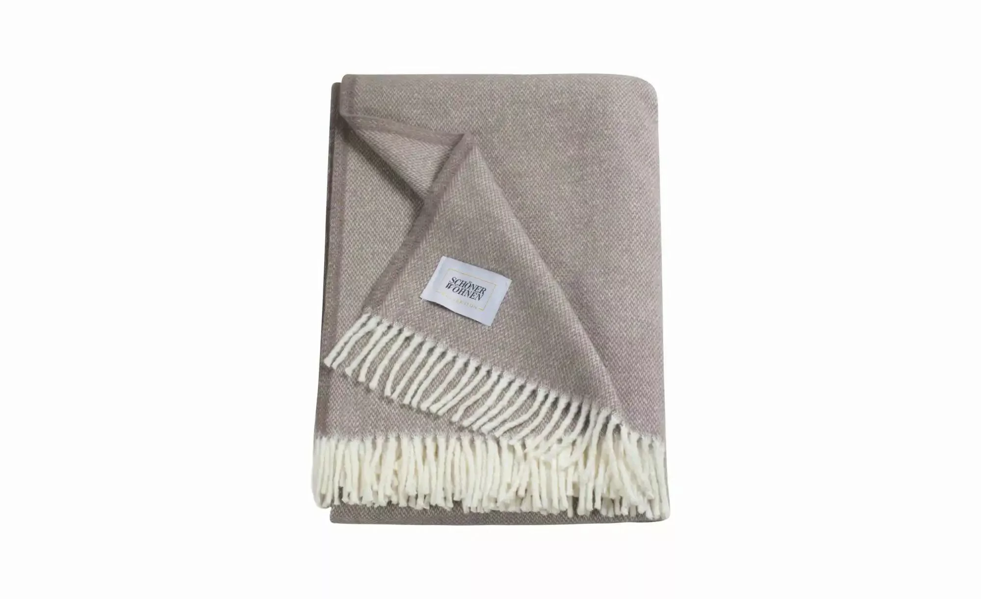 SCHÖNER WOHNEN-Kollektion Wohndecke »Relax«, mit Fransen, Kuscheldecke günstig online kaufen