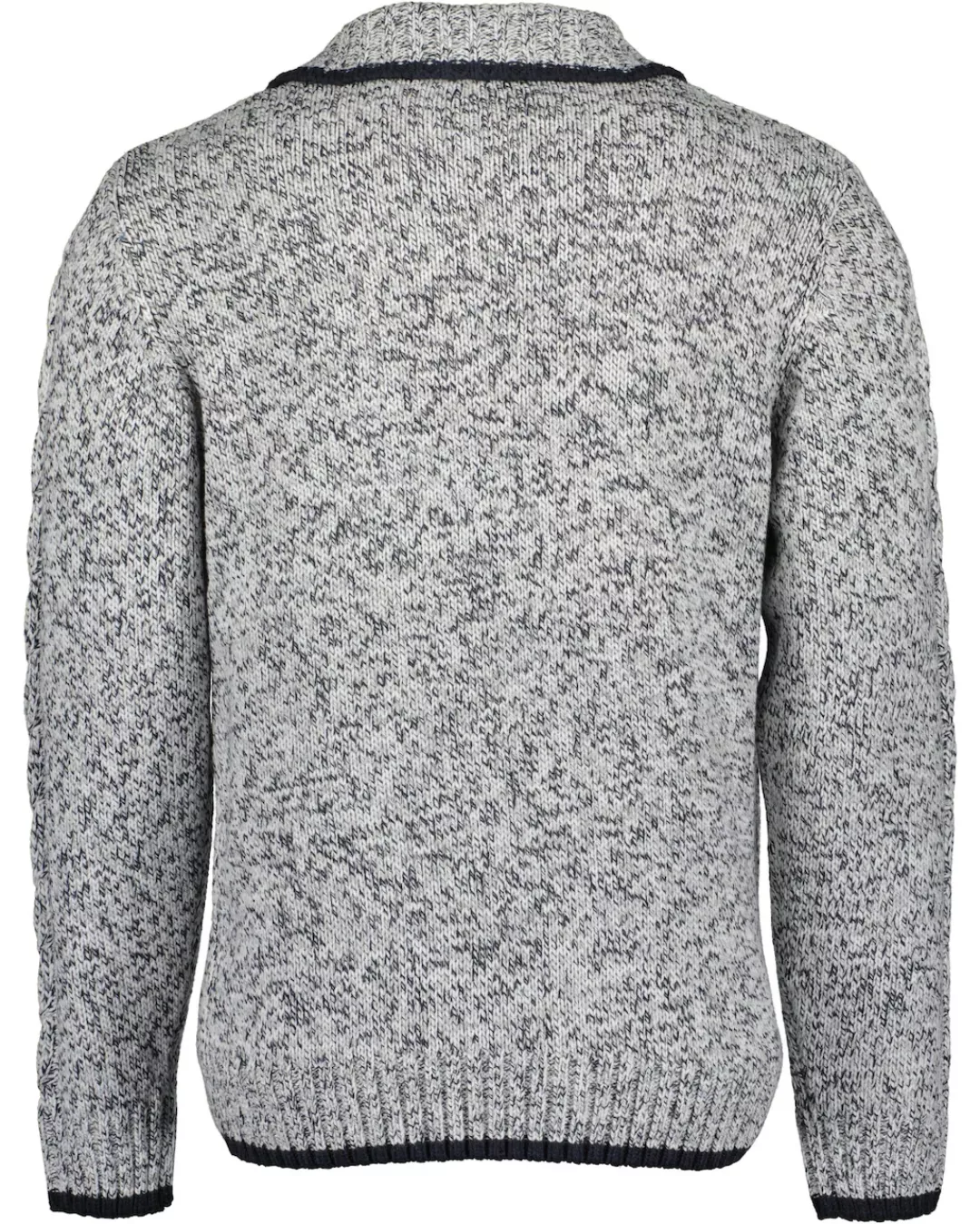 Blue Seven Strickpullover "Blue Seven Herren Troyer Pullover ESSENTIAL", (1 günstig online kaufen