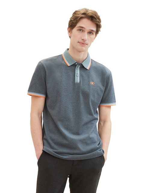 TOM TAILOR Poloshirt Polo With Detailed Collar (1-tlg) günstig online kaufen