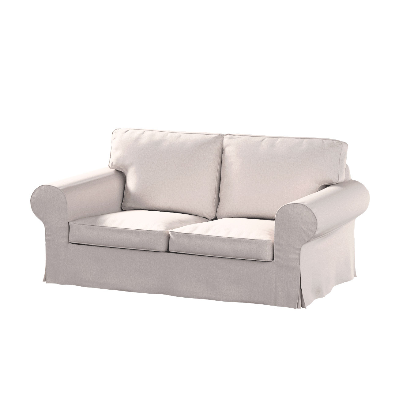 Bezug für Ektorp 2-Sitzer Sofa nicht ausklappbar, hellbeige, Sofabezug für günstig online kaufen
