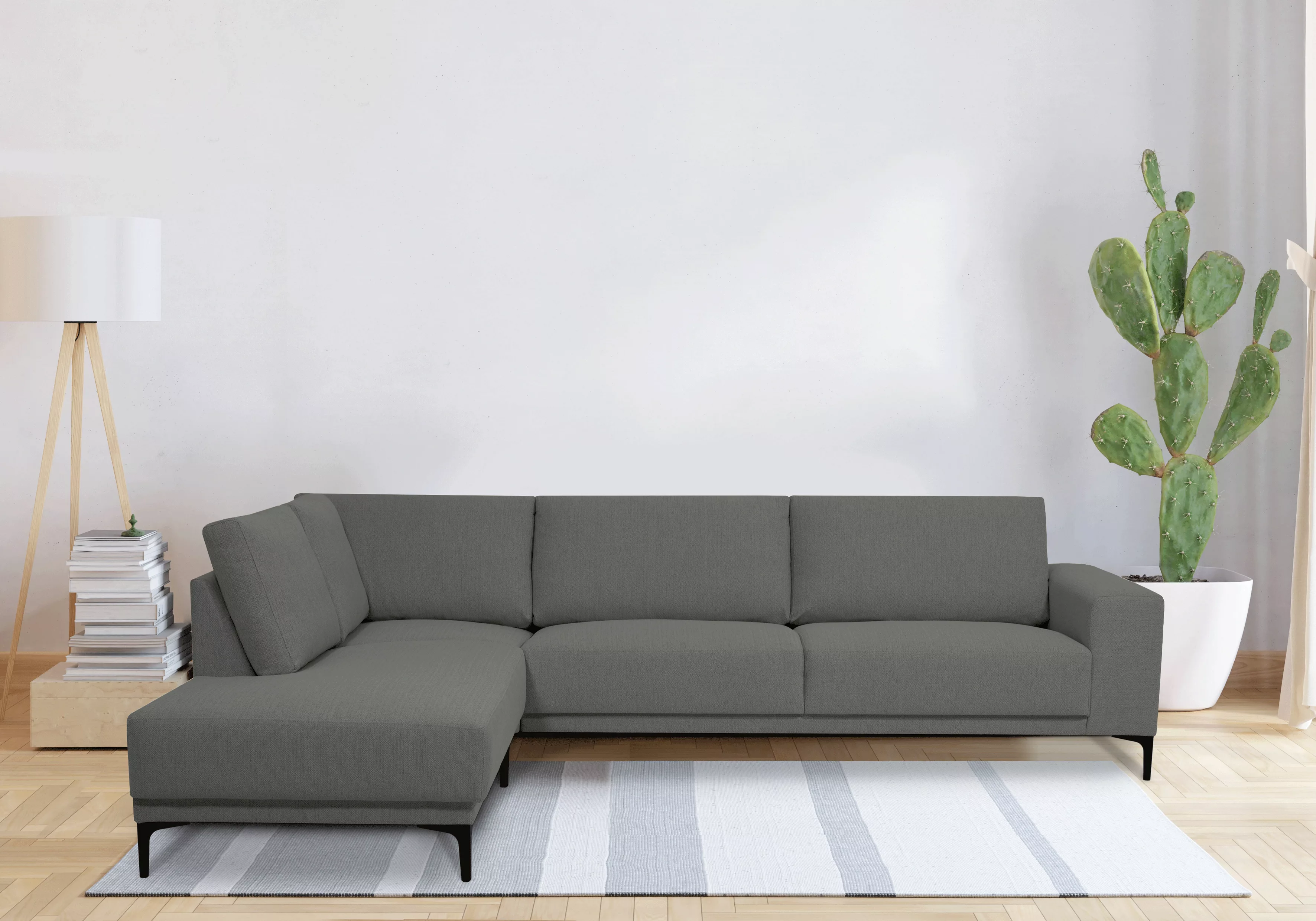 Places of Style Ecksofa "Xander, L-Form,", Breite 289 cm, Webstoff, Soft-To günstig online kaufen