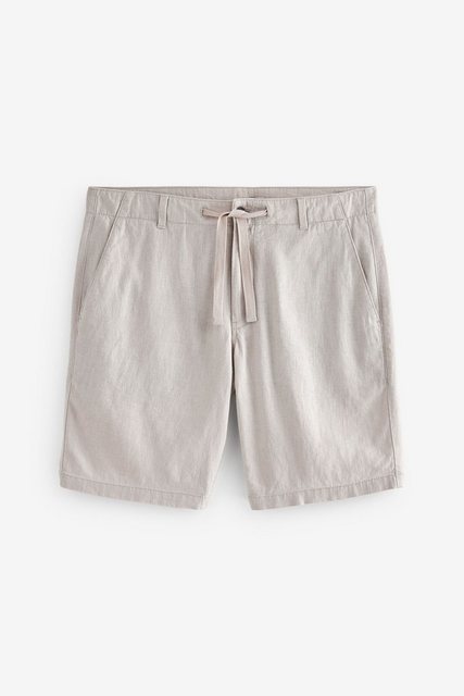 Next Shorts Hose aus Leinengemisch mit Gummibund (1-tlg) günstig online kaufen