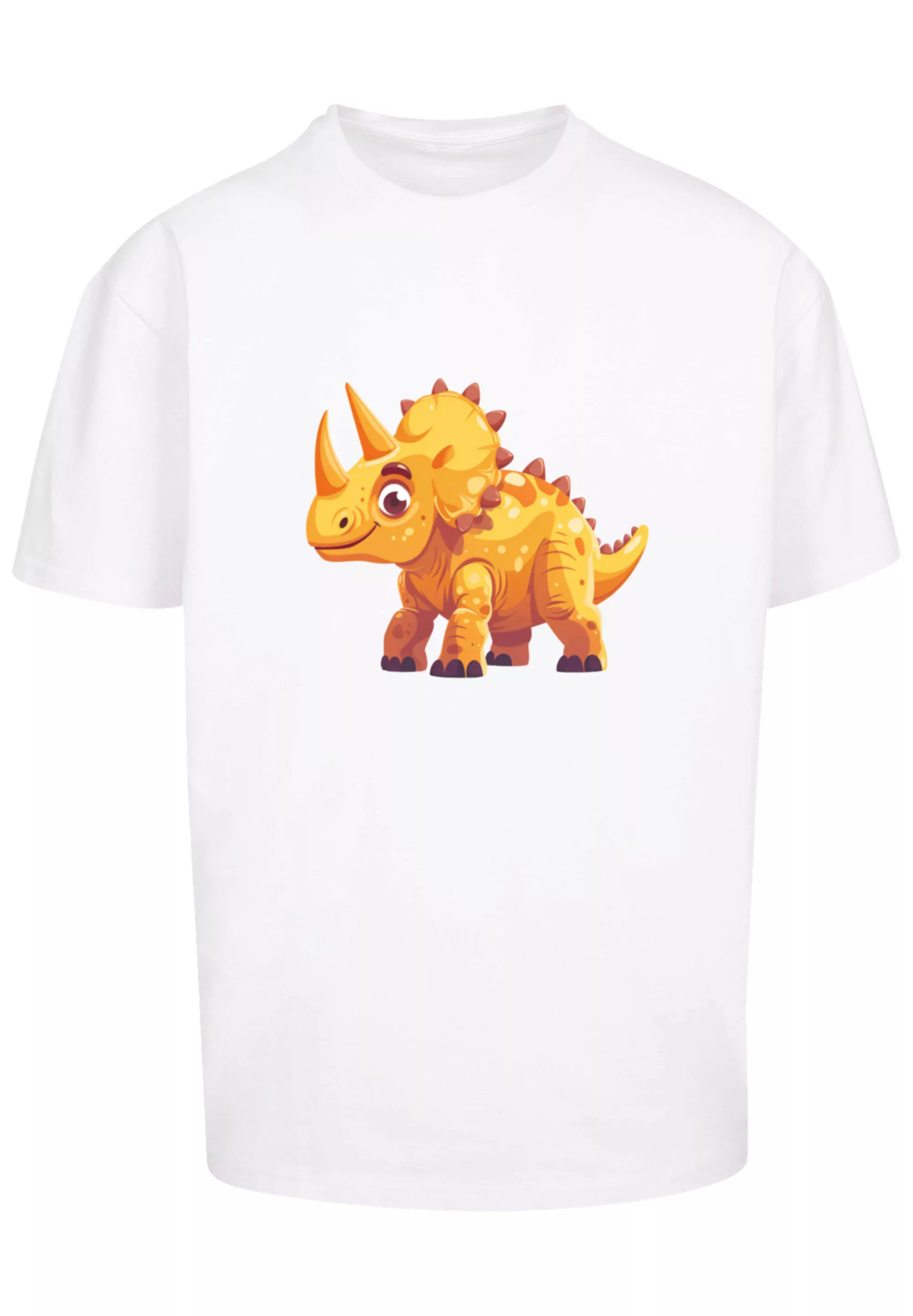 F4NT4STIC T-Shirt "Süßer Triceratops Dinosaurier", Premium Qualität günstig online kaufen