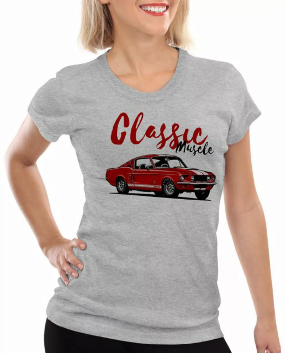 style3 T-Shirt Classic Muscle Car eleanor mustang usa v8 gt500 ford günstig online kaufen