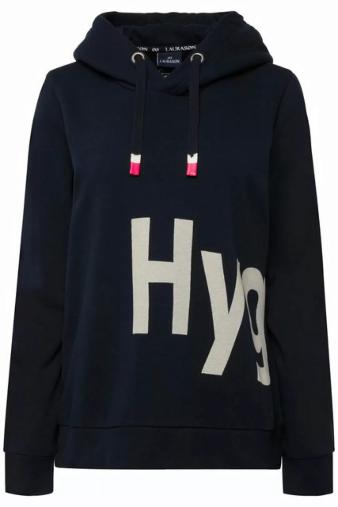 Laurasøn Sweatshirt Hoodie Wording Print Kapuze Langarm OEKO-TEX günstig online kaufen