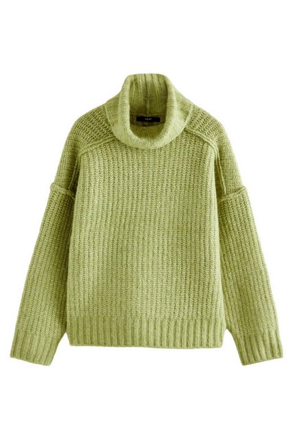 Next Rollkragenpullover Grobgestrickter Rollkragenpullover mit Alpaka (1-tl günstig online kaufen