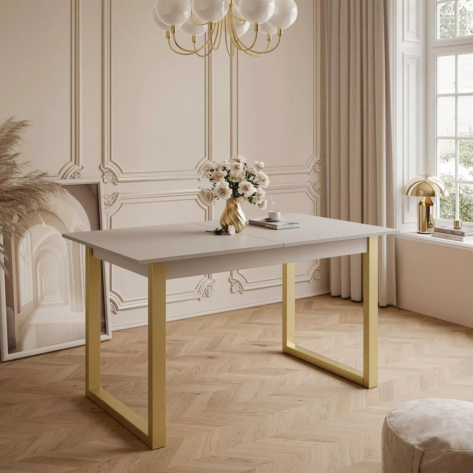 Lookway Esstisch ARTON GOLD II 140 günstig online kaufen