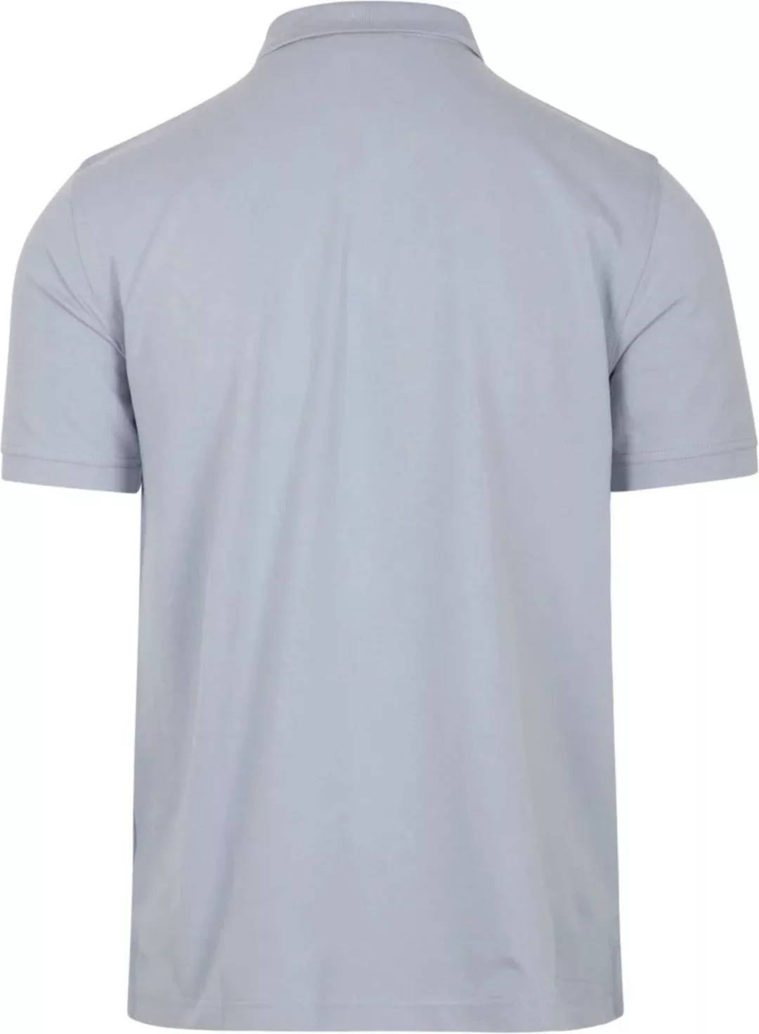 Gant Contrast Piqué Poloshirt Hellblau - Größe M günstig online kaufen