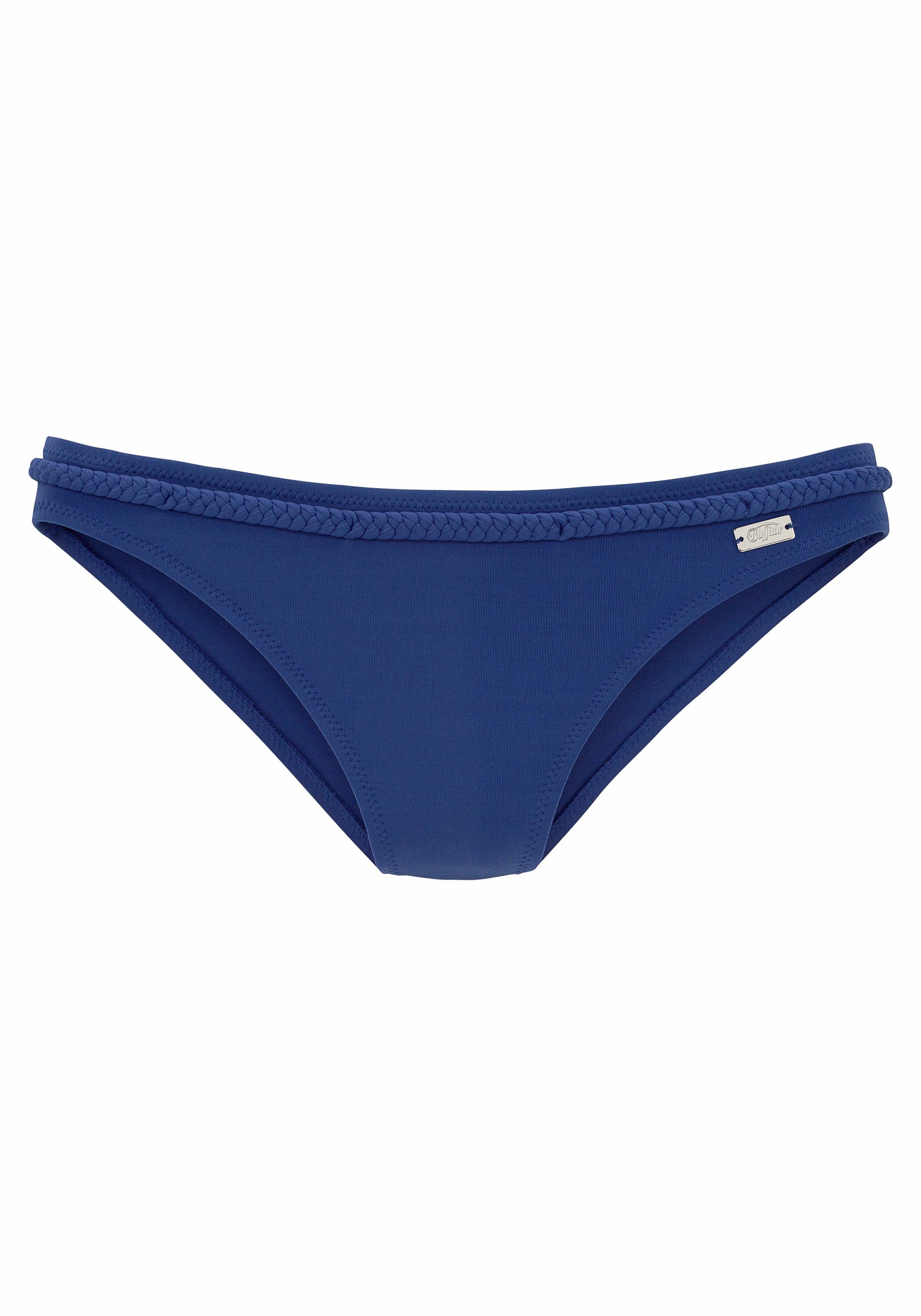 Buffalo Bikini-Hose Happy mit geflochtenem Ziergürtel günstig online kaufen
