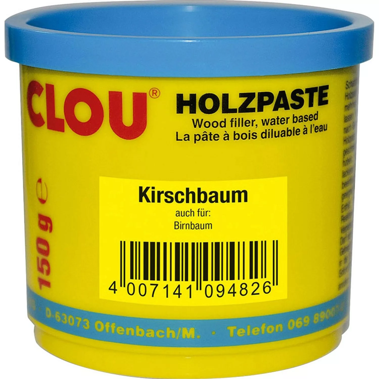 Clou Holzpaste wasserverdünnbar Kirschbaum 150 g günstig online kaufen