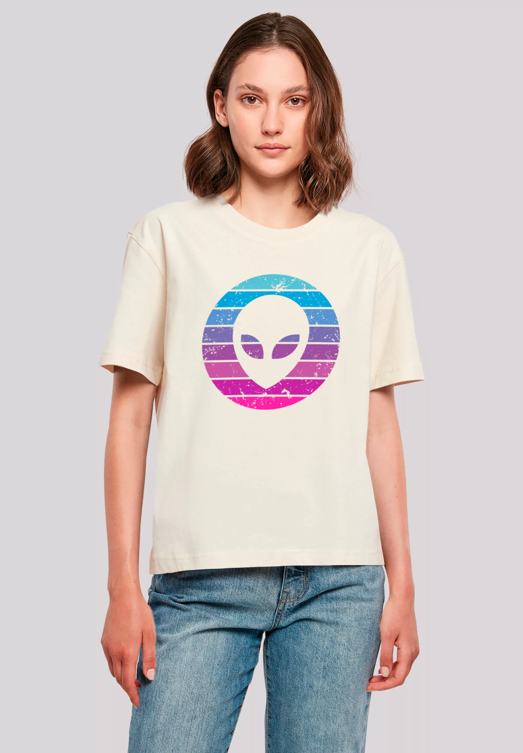 F4NT4STIC T-Shirt "Alien Kopf", Premium Qualität günstig online kaufen