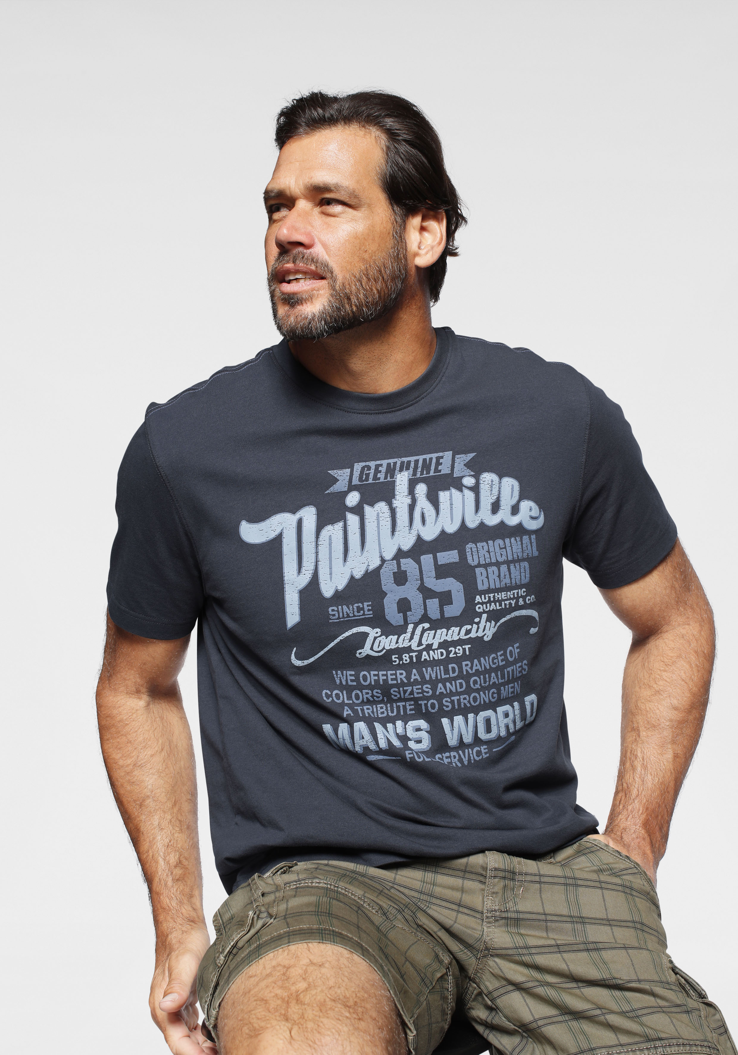 Mans World T-Shirt, mit Print günstig online kaufen