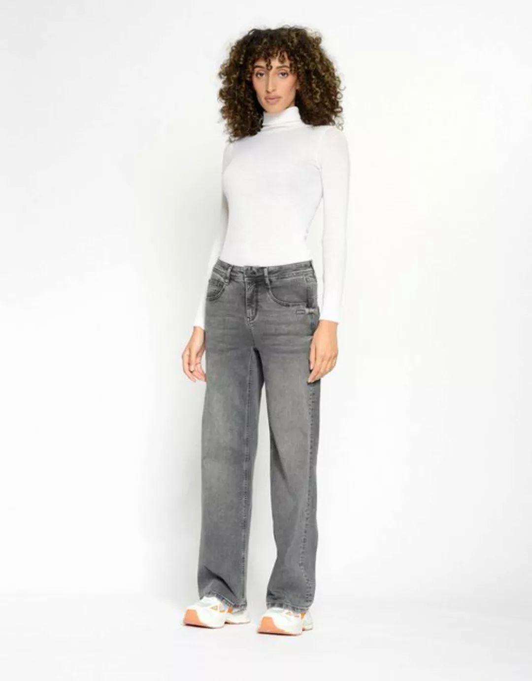 GANG Weite Jeans - Wide Fit Jeans - Baggy Jeans - 94AMELIE WIDE günstig online kaufen