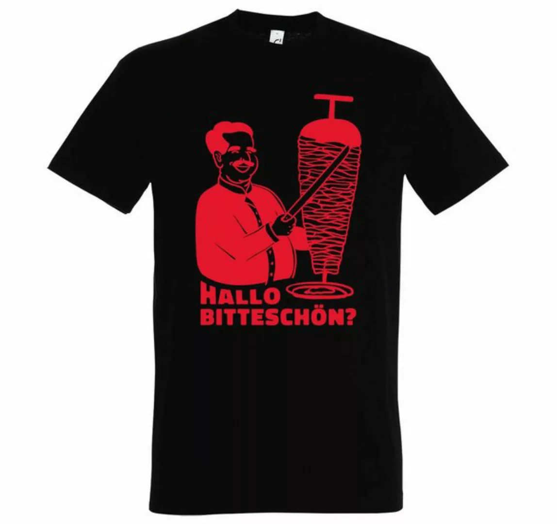 Youth Designz T-Shirt Döner Hallo Bitteschön? Herren Shirt mit lustigem Fro günstig online kaufen