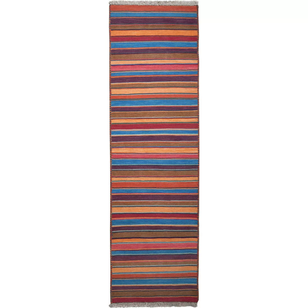 PersaTepp Teppich Kelim Gashgai multicolor B/L: ca. 57x196 cm günstig online kaufen