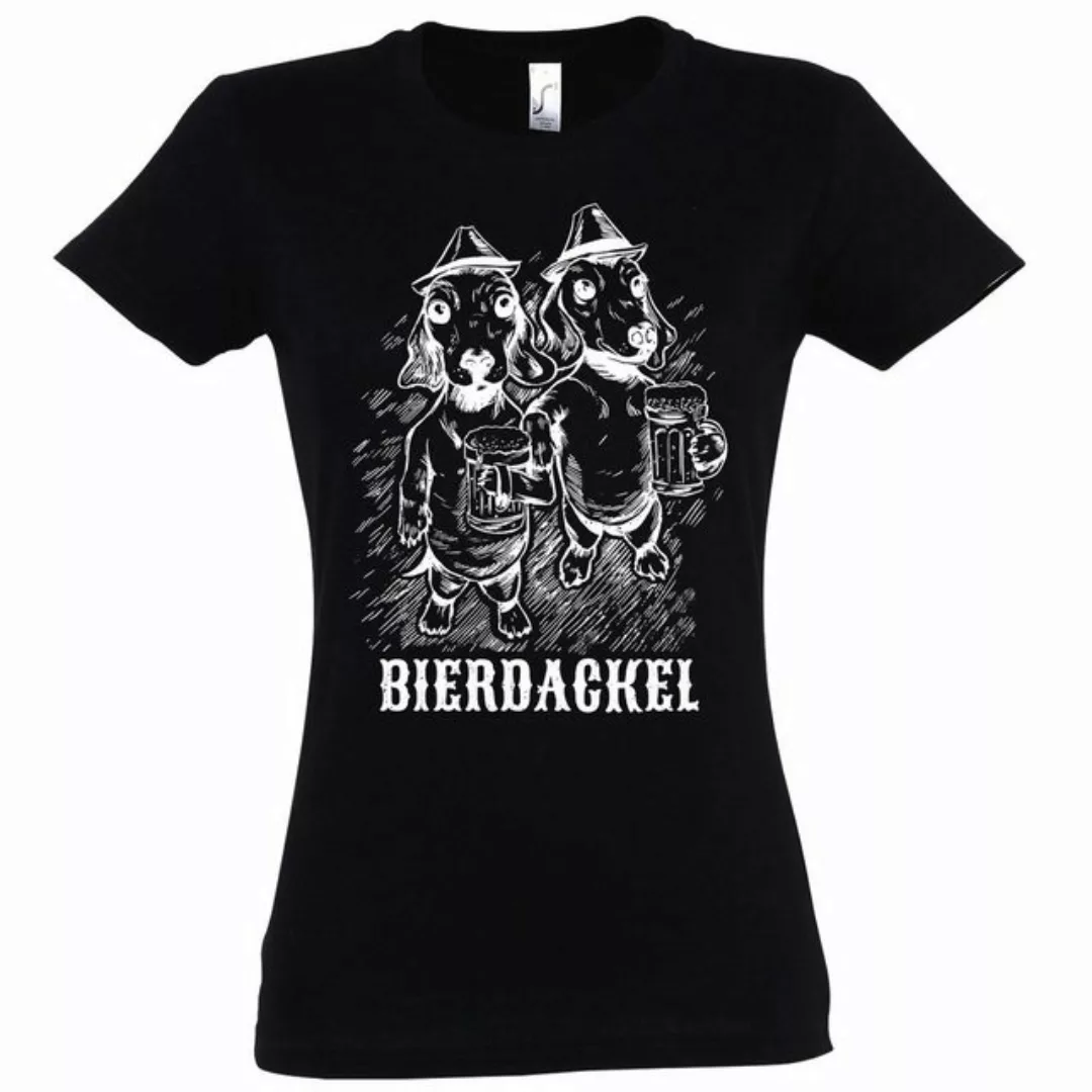 Youth Designz T-Shirt Bier Dackel Damen Shirt mit trendigem Frontprint günstig online kaufen