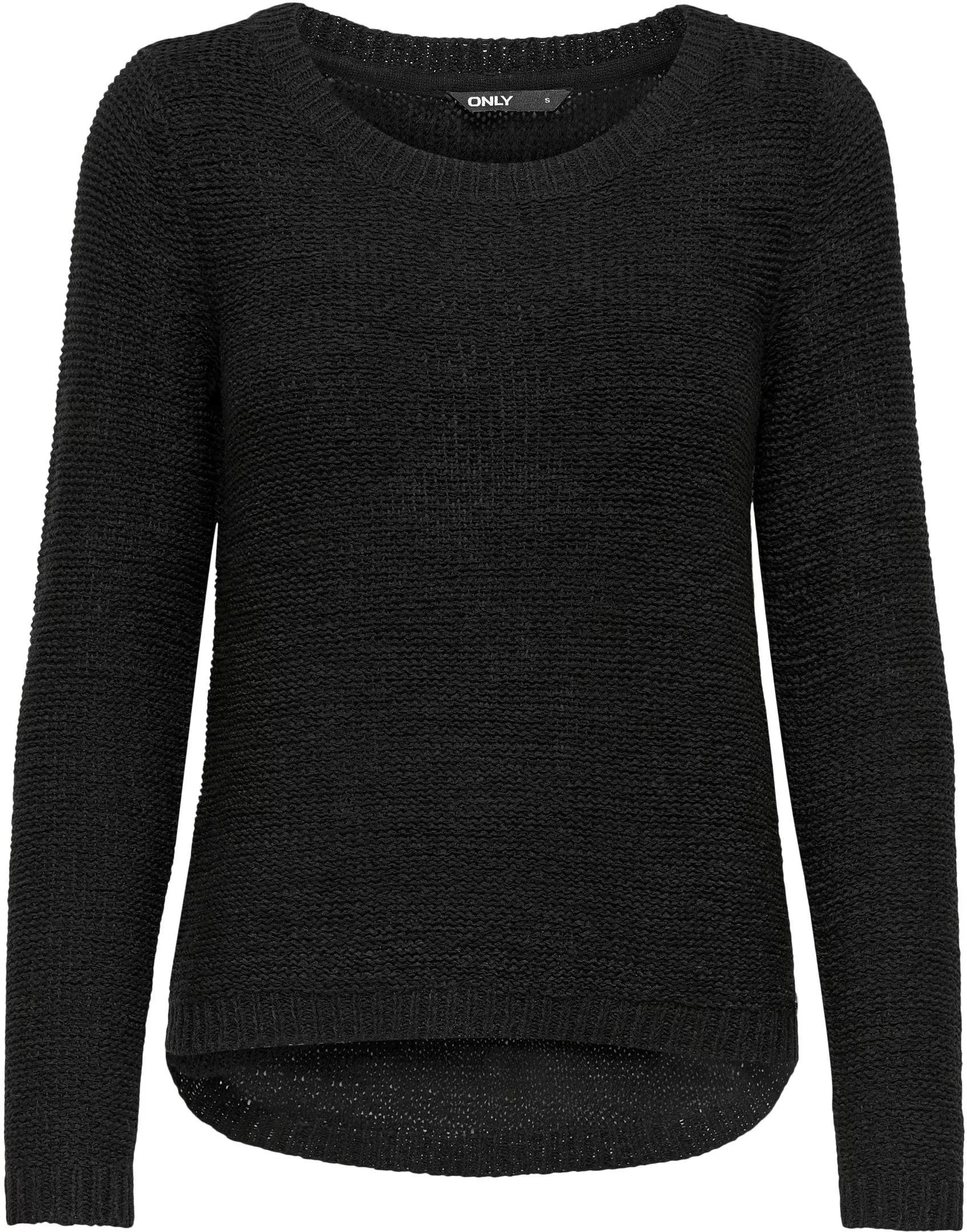 Only Genna Xo Knit Pullover S Black günstig online kaufen