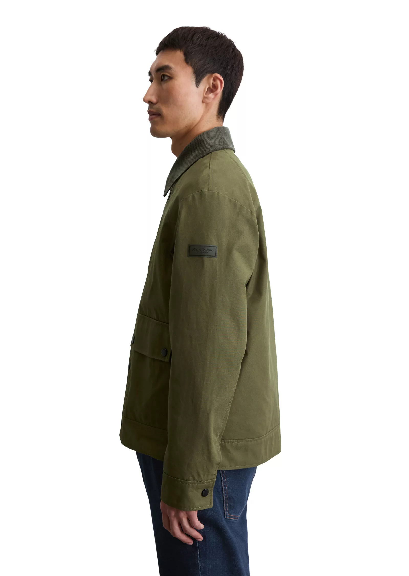 Marc OPolo Outdoorjacke "aus wasserabweisendem Dry Wax Cotton" günstig online kaufen