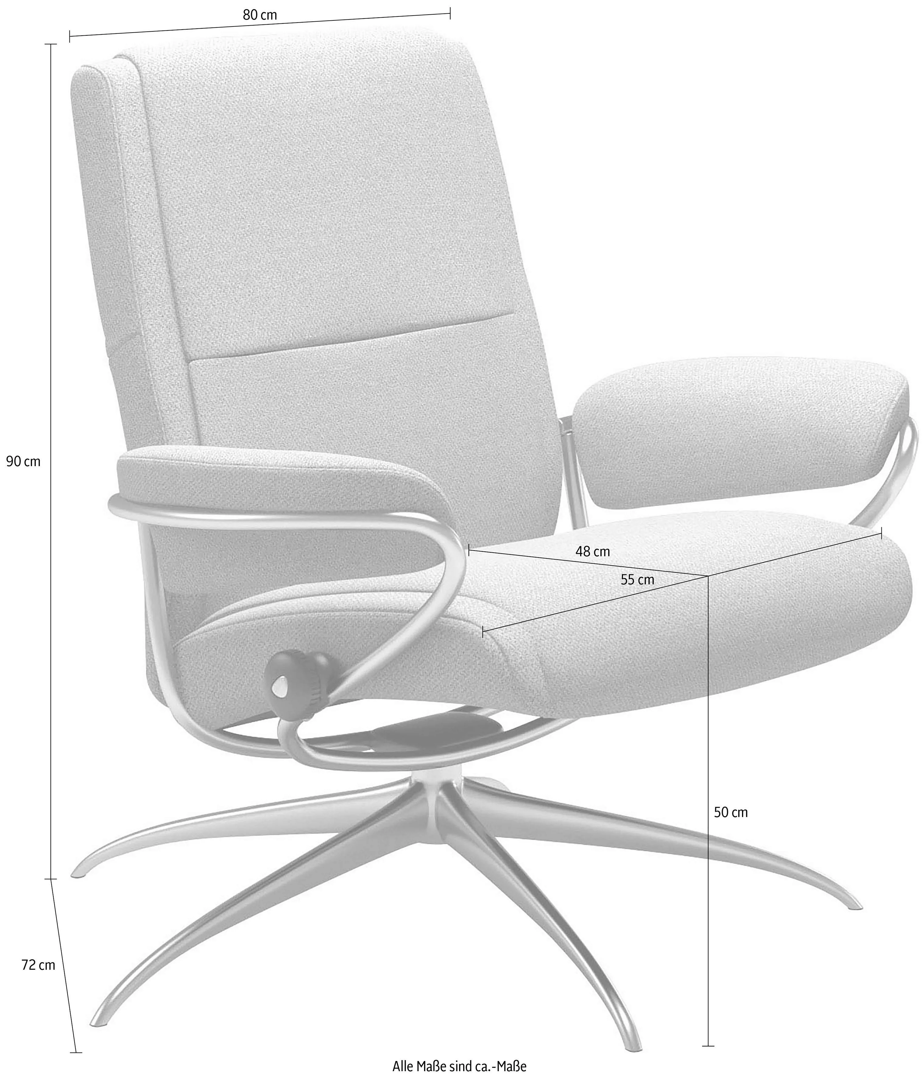 Stressless® Relaxsessel »Paris«, Low Back, mit Star Base, Gestell Chrom günstig online kaufen