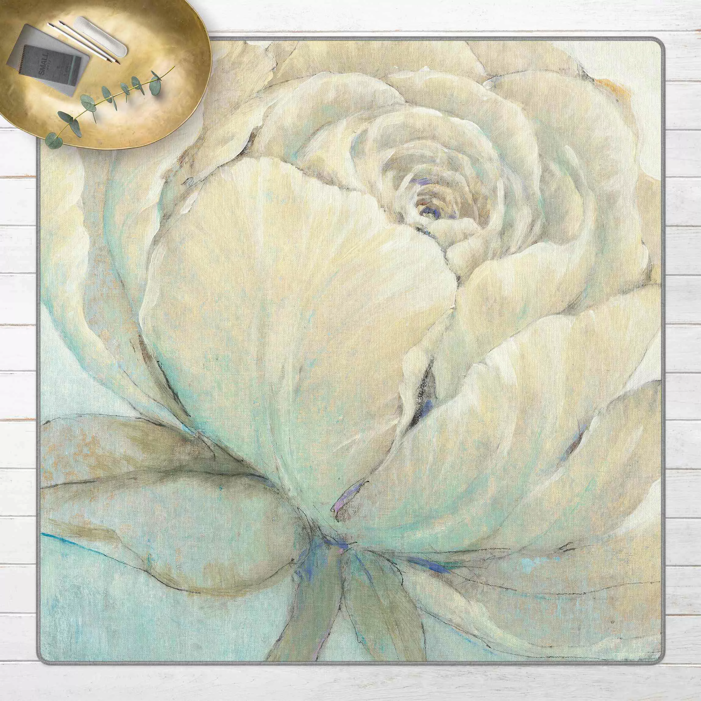 Teppich Englische Rose Pastell günstig online kaufen