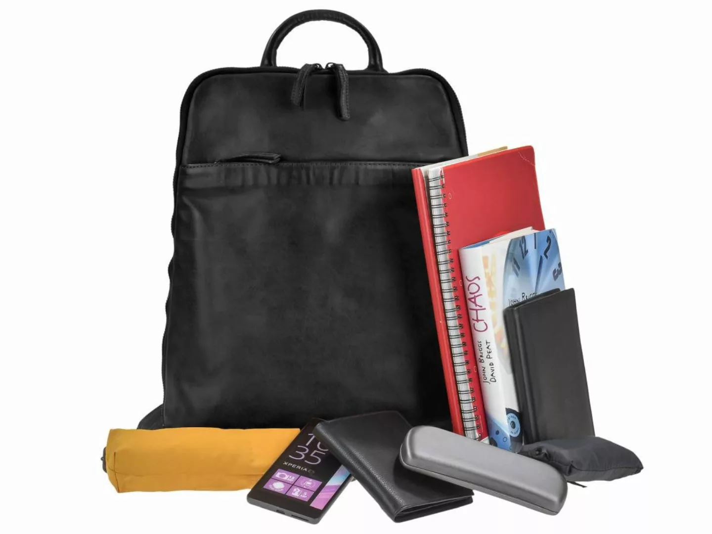 Bear Design Freizeitrucksack "Ivanka" Rucksack Leder günstig online kaufen