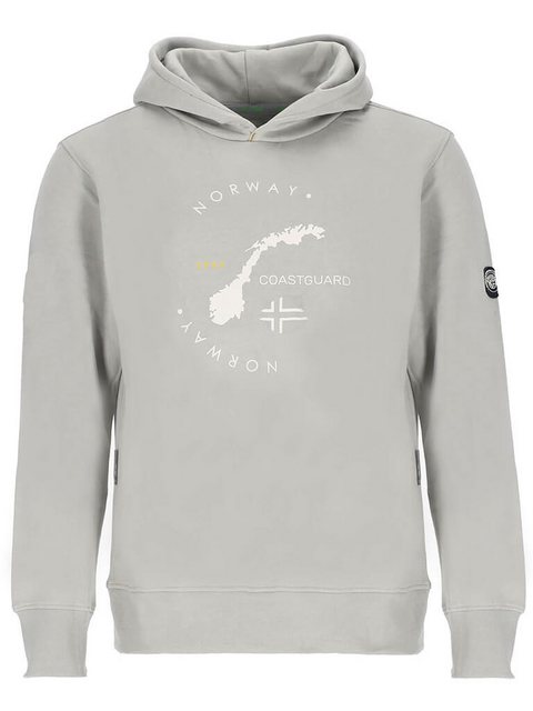 Coastguard Kapuzenpullover Herren Sweathoody mit Frontprint Norway und seit günstig online kaufen