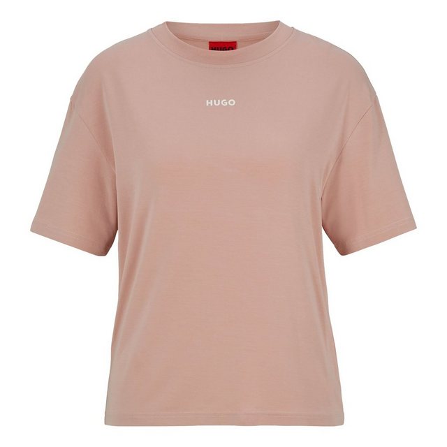 HUGO T-Shirt Shuffle Shirt mit markentypischem Silikon-Logo günstig online kaufen