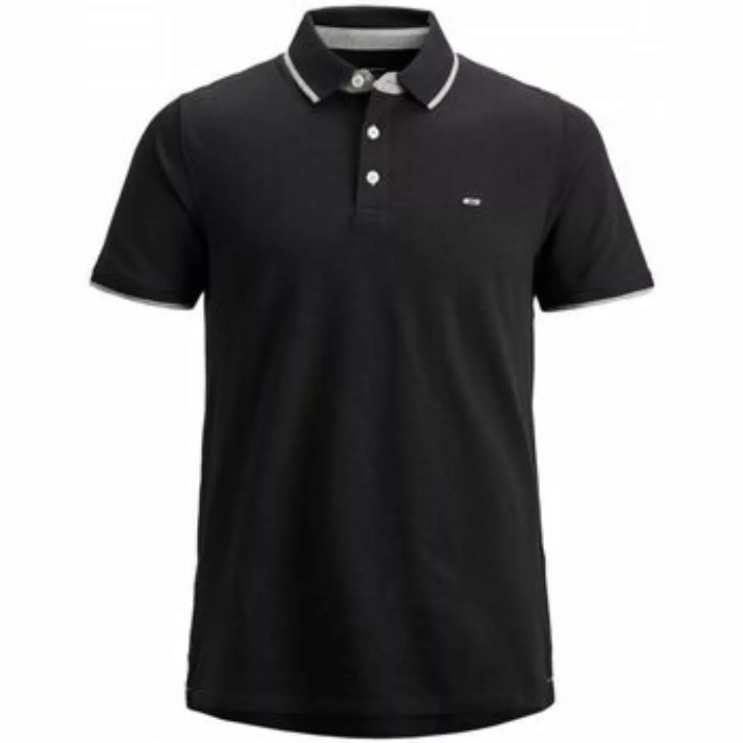 Jack & Jones  T-Shirts & Poloshirts 12136668 PAULOS-BLACK günstig online kaufen