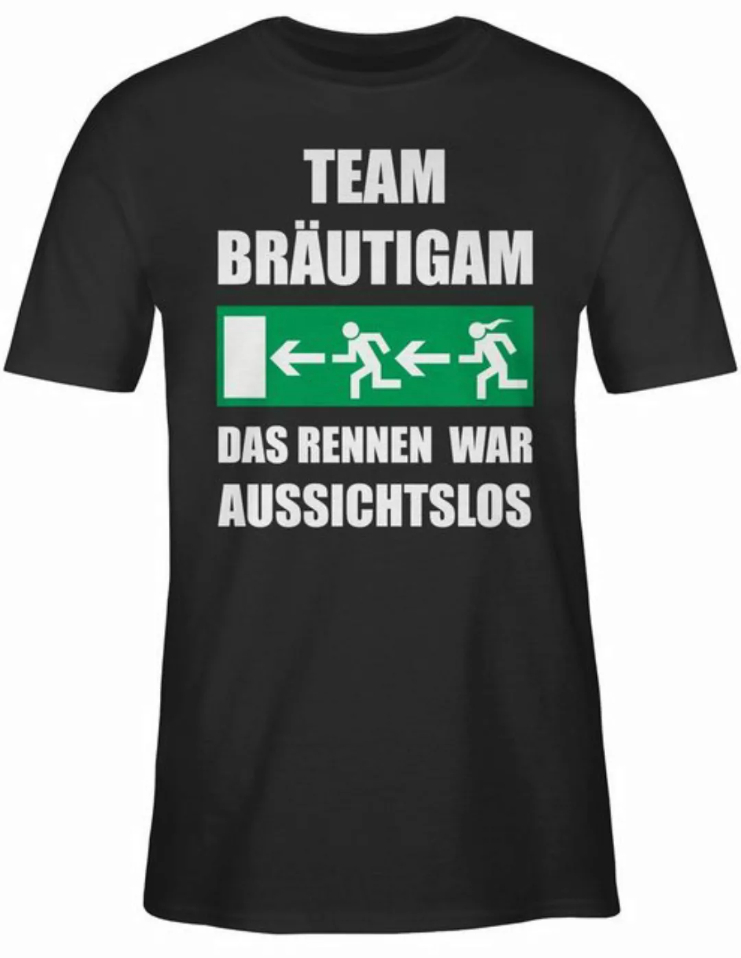 Shirtracer T-Shirt JGA Team Bräutigam JGA Männer günstig online kaufen