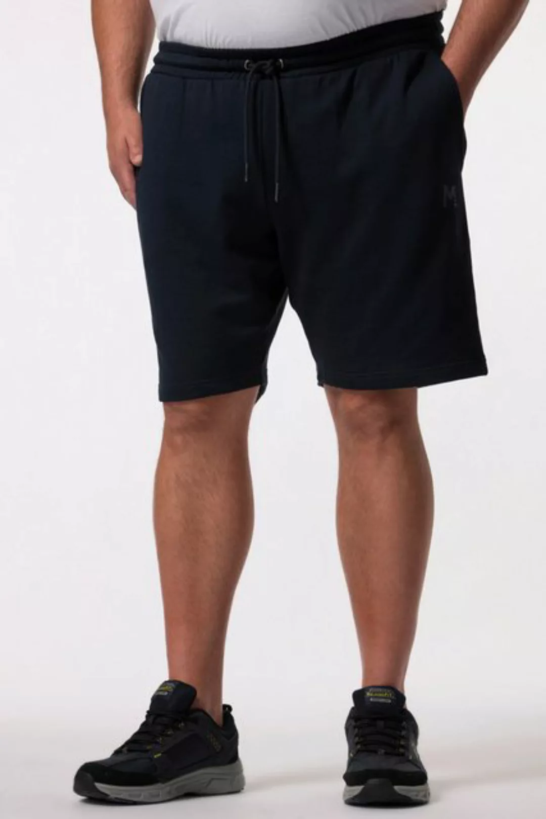 Men Plus Bermudas Men+ Sweatbermuda Basic Elastikbund bis 8 XL günstig online kaufen