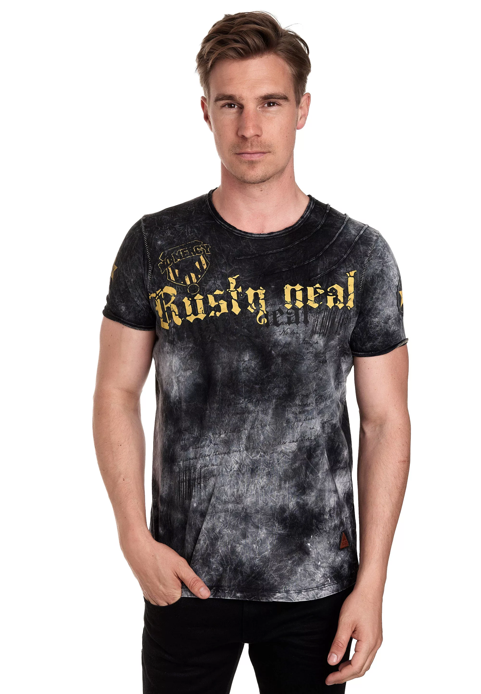 Rusty Neal T-Shirt, mit toller Batik-Optik günstig online kaufen