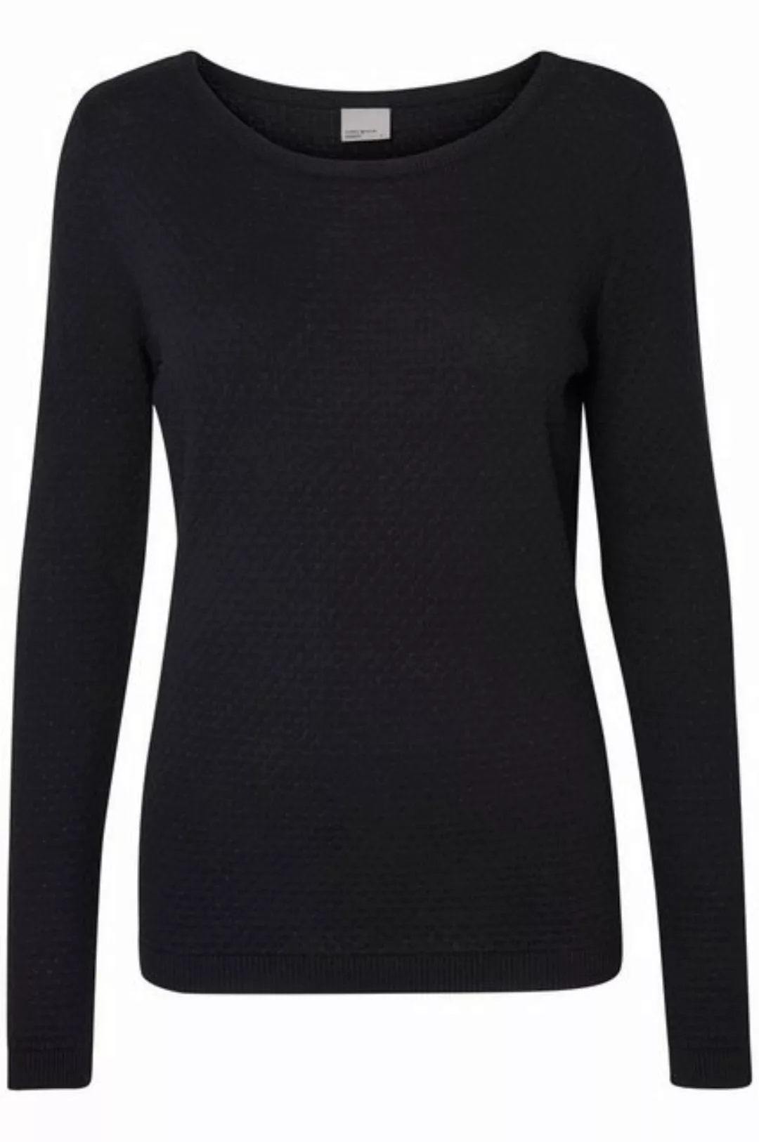 Vero Moda Rundhalspullover VMCARE STRUCTURE LS O-NECK BLOUSE aus Bio-Baumwo günstig online kaufen