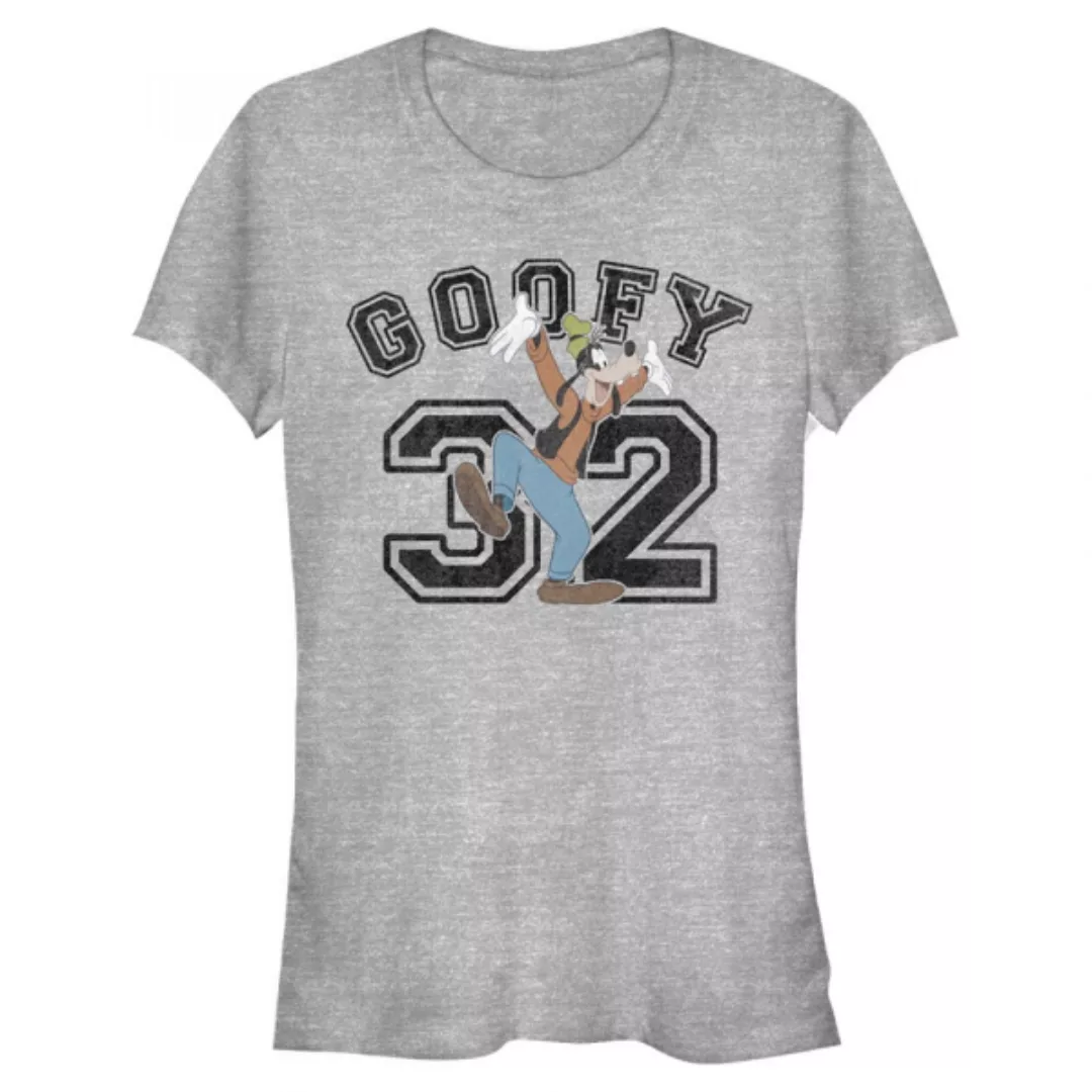 Disney - Micky Maus - Goofy Collegiate - Frauen T-Shirt günstig online kaufen