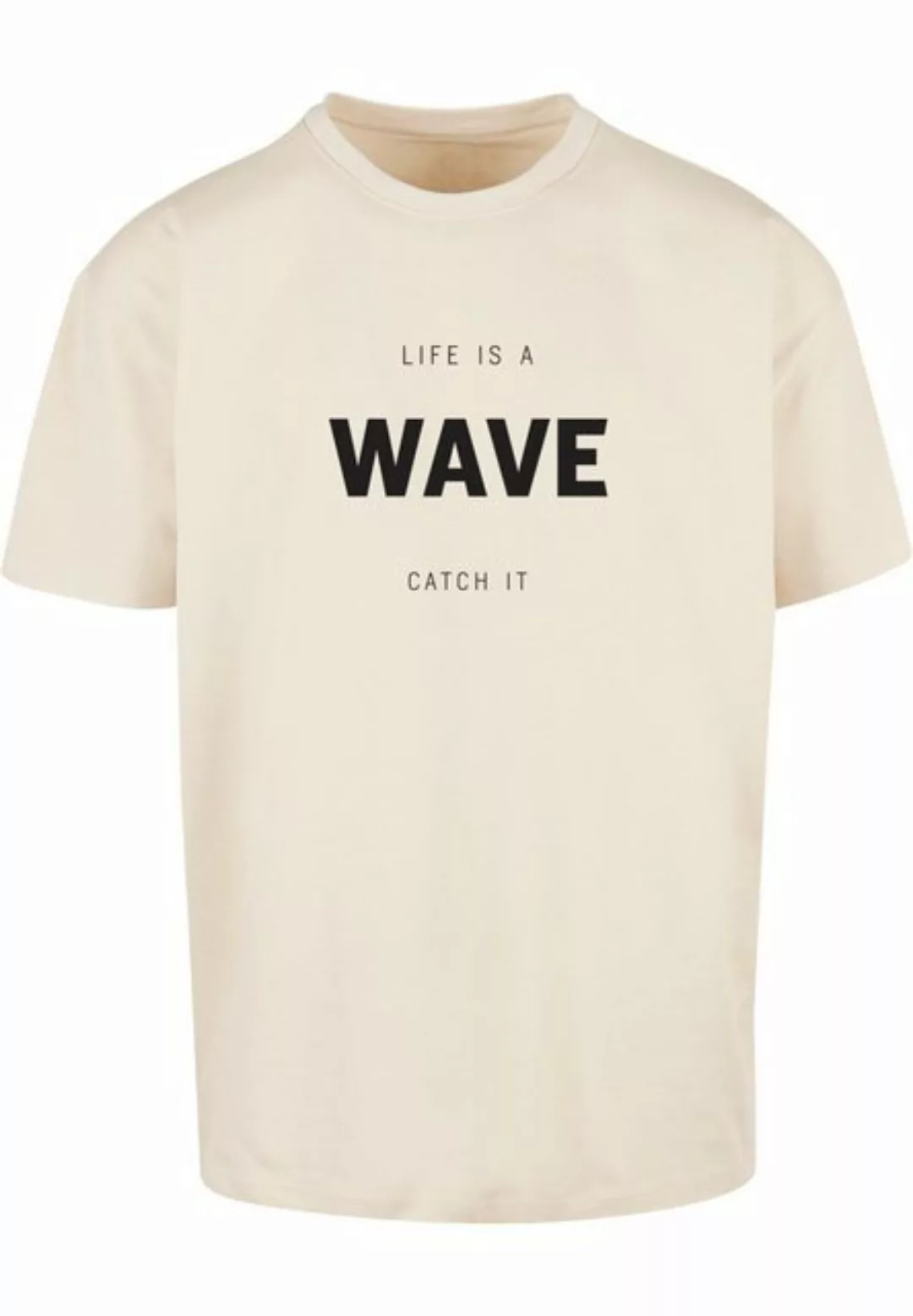 Merchcode T-Shirt Merchcode Herren Summer - Life is a wave Heavy Oversize T günstig online kaufen