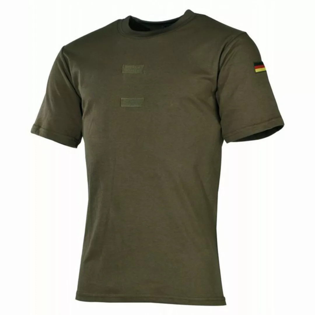 MFH T-Shirt Bundeswehr T-Shirt Tropen mit Flaggen & Klett günstig online kaufen